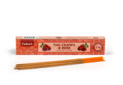 Tulasi Incense Nag Champa Blends: Nag Champa & Rose Nag  (12 packs x 24 units = 288 packs)
