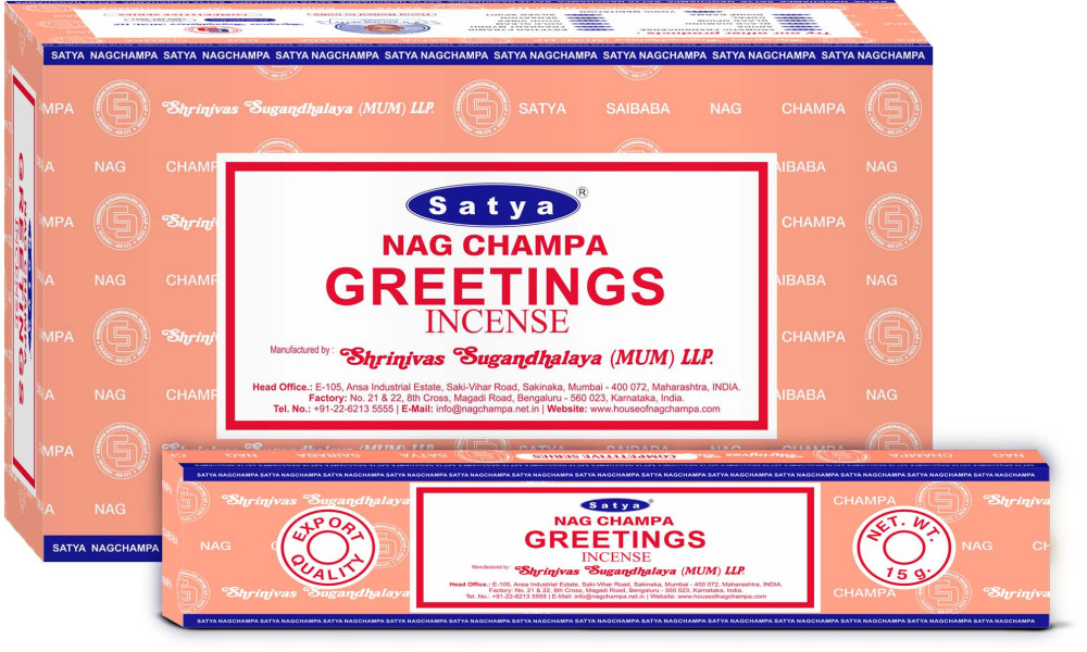 Satya Competitive Series: Greetings (12 packs x 50 units = 600 packs)