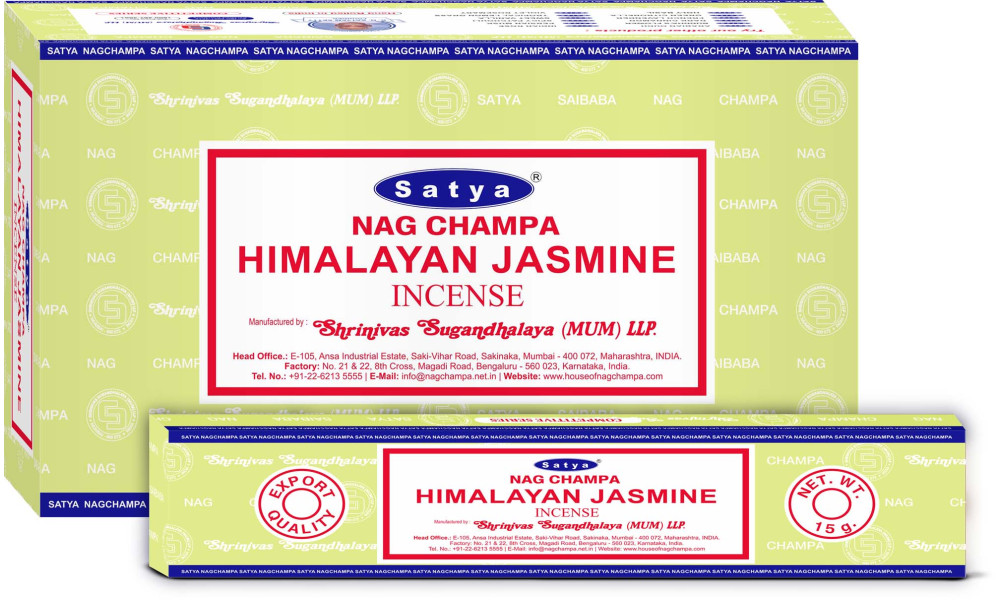 Satya Competitive Series: Himalayan Jasmine (12 packs x 50 units = 600 packs)