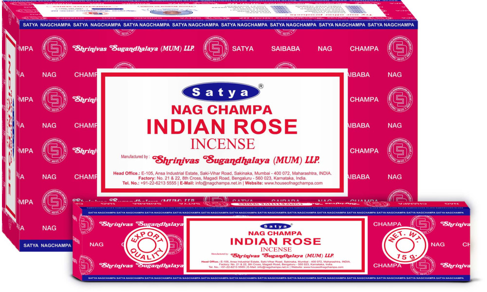 Satya Competitive Series: Indian Rose (12 packs x 50 units = 600 packs)