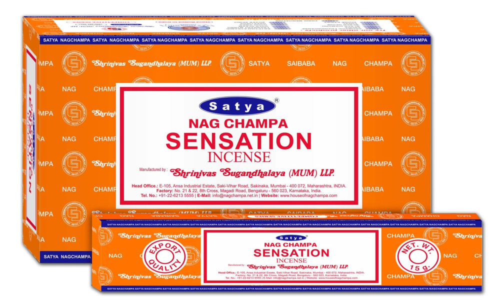 Satya Competitive Series: Sensation (12 packs x 50 units = 600 packs)