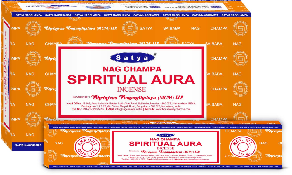 Satya VFM Range: Spiritual Aura  (12 packs x 50 units = 600 packs)