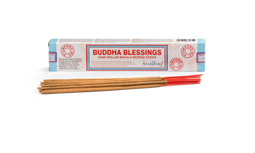 Stamford Masala Classic incense sticks: Buddha Blessings  (12 packs x 24 units = 288 packs)