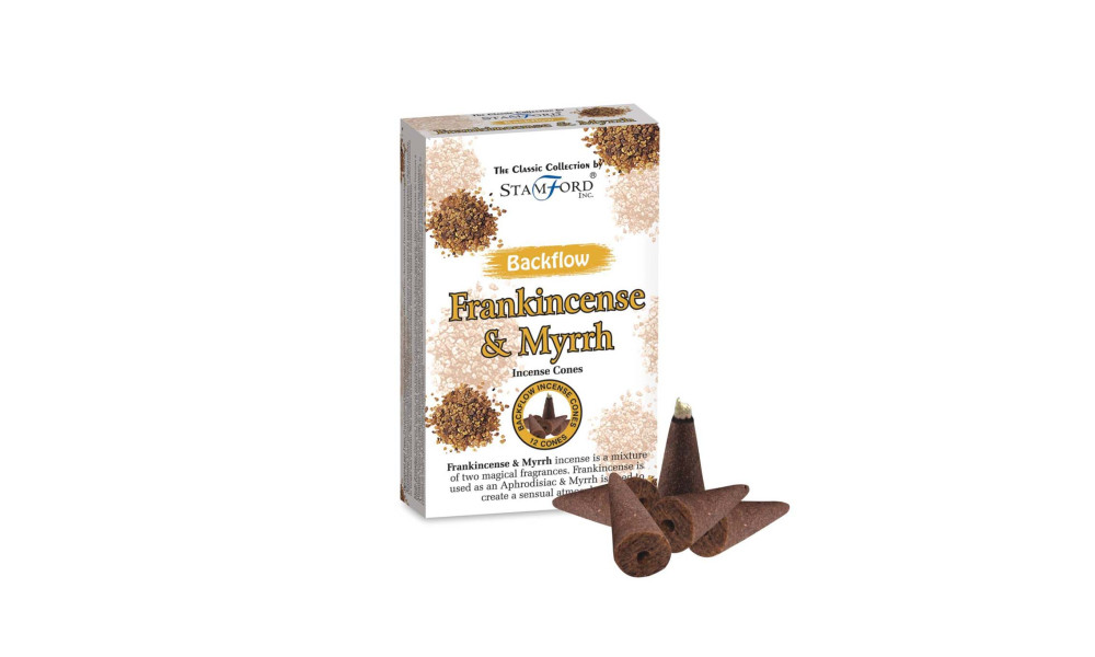 Stamford Backflow Cones Classic: Frankincense & Myrrh (6 packs x 48 units = 288 packs)